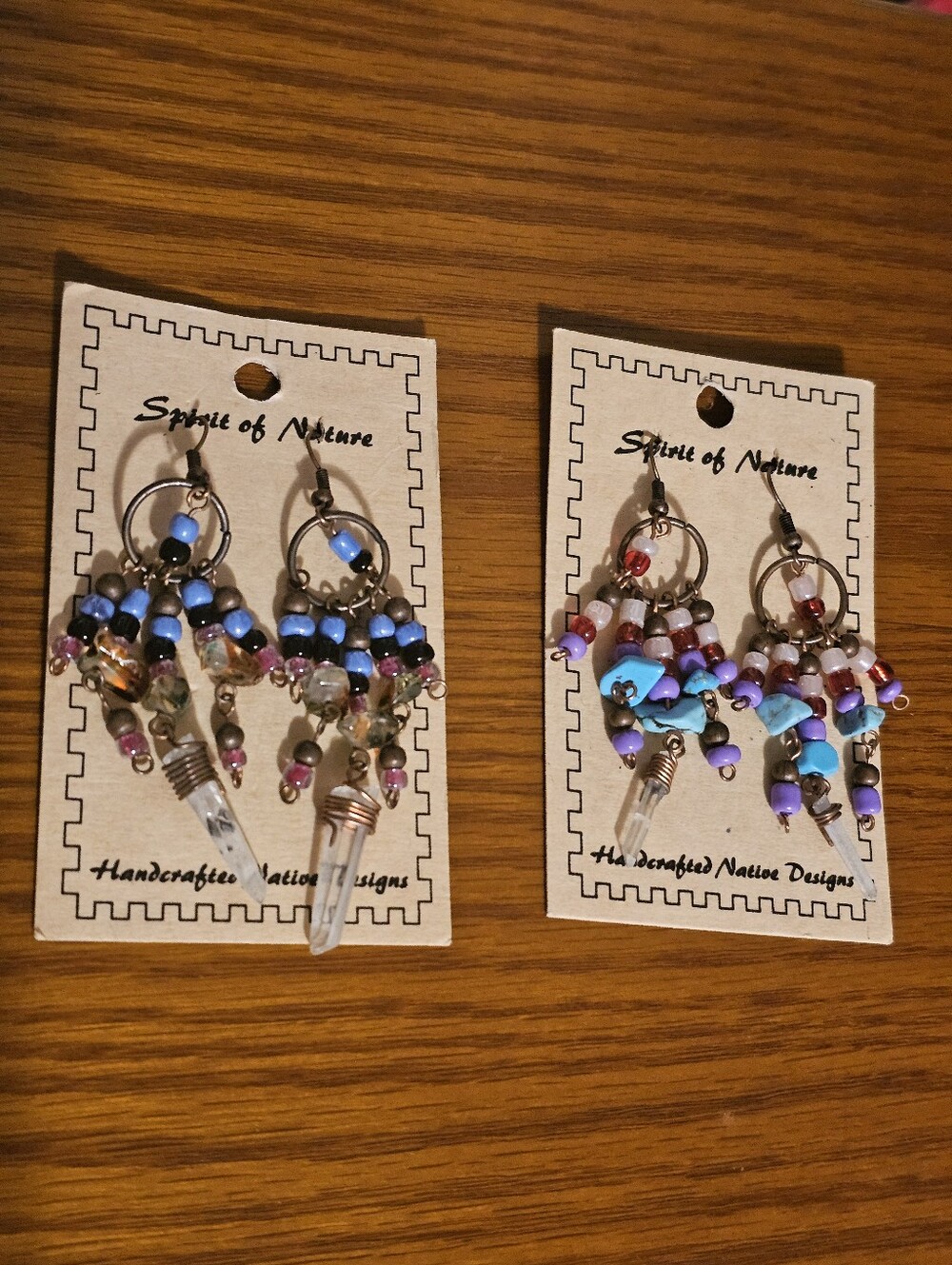 Spirit Of Nature Handcrafted Multicolor Beaded Earrings